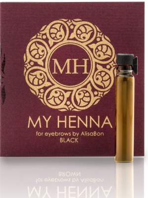 Хна для окрашивания бровей «My Henna» (чёрная) 2  мл 